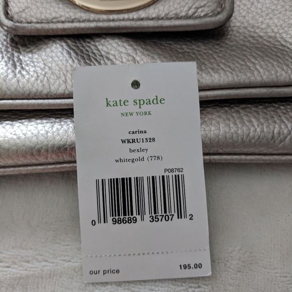 Kate Spade New York Gold Carina Shoulder Purse - Picture 8 of 8